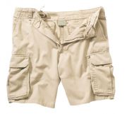 Khaki Vintage Paratrooper Shorts