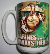 Marine Always Ready ACU Mug
