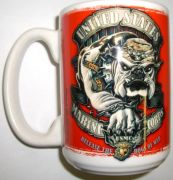 Marine Bulldog BI Dogs Of War  Mug