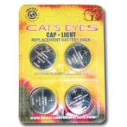 Batteries for 5 LED Cap Light Set of 4 Batteries-Bargain Pak