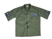 Vintage SS Army Air Corp Shirt 2 Pockets