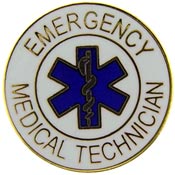 EMT Logo Pin