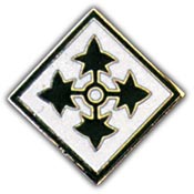 Army 4th Infantry Division Pin