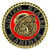 USMC Bulldog 3D Pin
