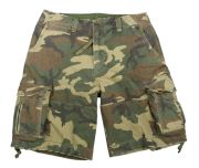 Vintage Infantry Utility Woodland Short