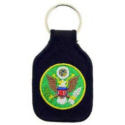 Army Logo Key Chain