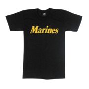 Marines Black T-Shirt