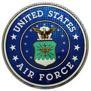 12" USAF Decal