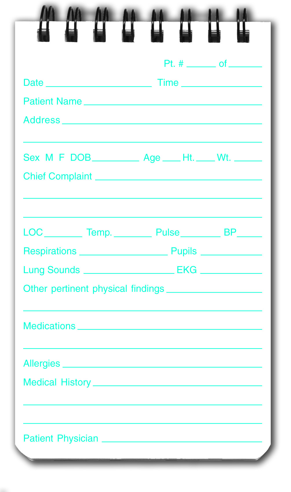 3 x 5 Notebook EMS