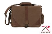 Leather & Canvas Laptop Bag