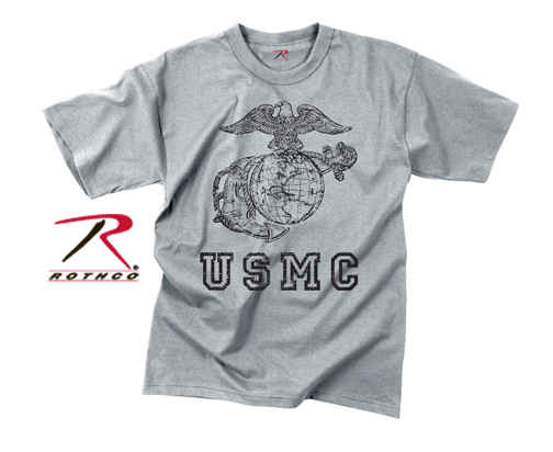 Vintage Gray USMC T w/ EGA