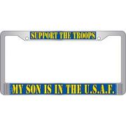 USAF Proud Parent Plate Frame