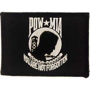 Patch-POW MIA Flag