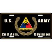 Army Plate 2nd. Armored Division