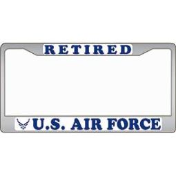 Chrome Frame USAF Retired