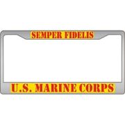 Chrome Frame USMC Semper Fi