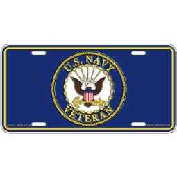 Plate U.S. Navy Veteran