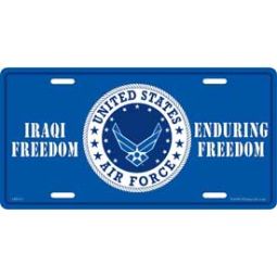 Plate USAF Vet