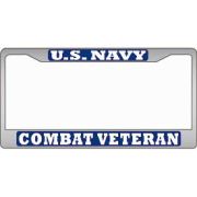 Chrome Frame USN Combat Vet