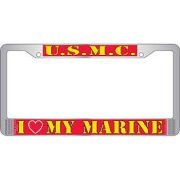 Chrome Frame USMC Woman Vet