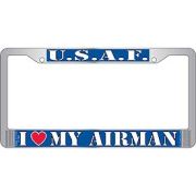 Chrome Frame USAF Woman  Vet