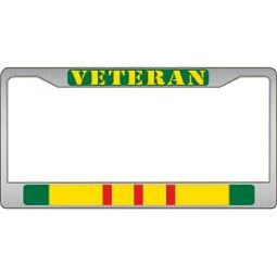 Chrome Frame Viet Vet Ribbon