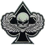 Patch-Death Wing Spade B/W