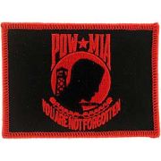 POW/MIA Flag Red/Black