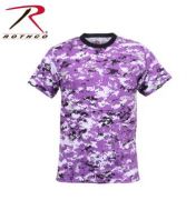 Digital Ultra Violet Camo T Shirt