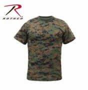 Digital Woodland Camo T Shirt