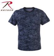 Digital Midnight Blue T Shirt