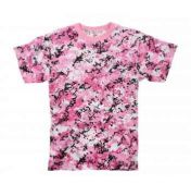 Digital Pink Camo T Shirt