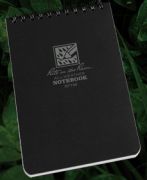 4 x 6 Notebook Black