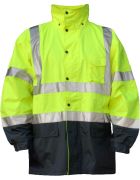 Majestic 75-1305 Hi Vis Rain Jacket