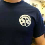 29JZ Reflective NOEMS Navy T Shirts-Left Chest & Full BacK