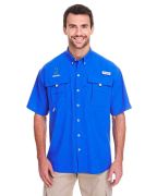 Columbia Men's Bahama II Short Sleeve Shirt w/Jesuit Logo