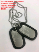 Custom Imprinted GI Dog Tags