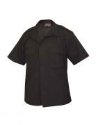 Tactical shirt mens short sleeve (4.5 oz 65/35 Polyester/CottonLW w/Teflon)