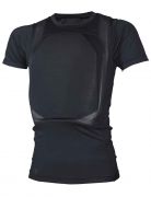 Concealed Armor shirt mens short sleeve (85% polyester, 15% spandex)