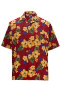 Hibiscus Multi-Color Camp Shirt