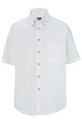 Men's Easy Care Short Sleeve Poplin Shirt