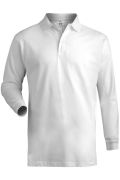 Blended Pique Long Sleeve Polo