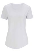 Ladies' Drop-Neck Short Sleeve Knit Top