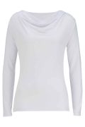 Ladies' Cowl Neck Long Sleeve Knit Top