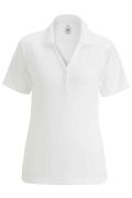 Ladies' Hi-Performance Mesh Polo With Johnny Collar