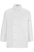 10 Knot Button Long Sleeve Chef Coat