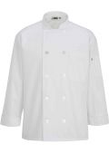 10 Button Chef Coat With Mesh