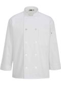 10 Button Chef Coat With Mesh