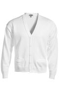 V-Neck Button Acrylic Cardigan Sweater-2 Pockets