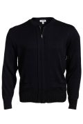 Full-Zip Heavyweight Acrylic Sweater